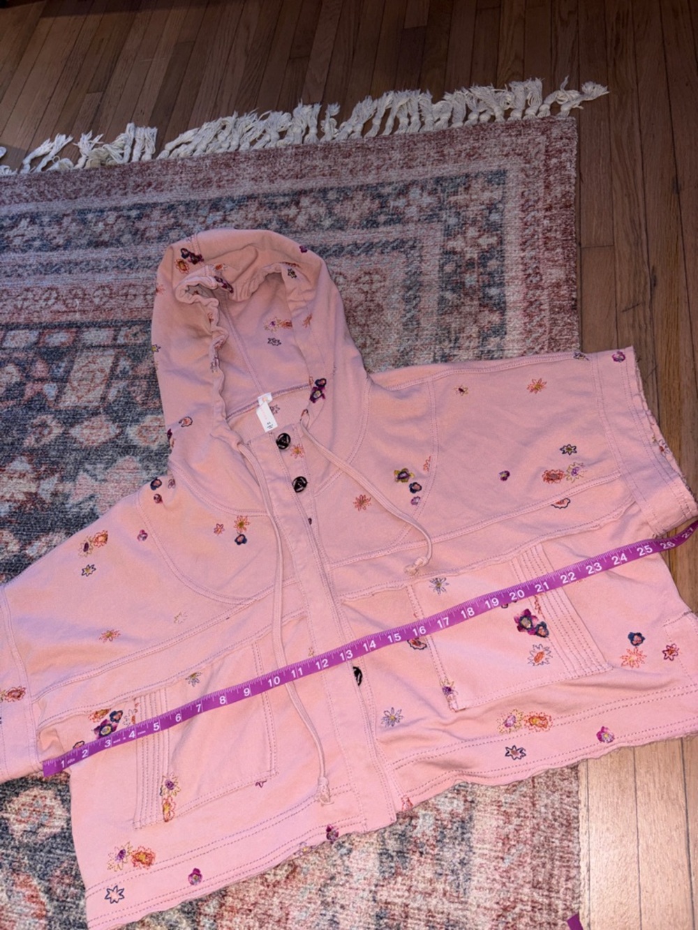 Daily Practice Cropped Hoodie size XS - Picture 4 of 6